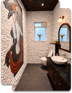 POWDER BATHROOM