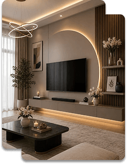 LUXURY TV WALL