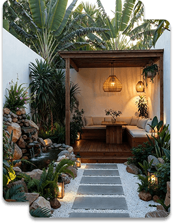 PEACEFUL BACKYARD RETREAT